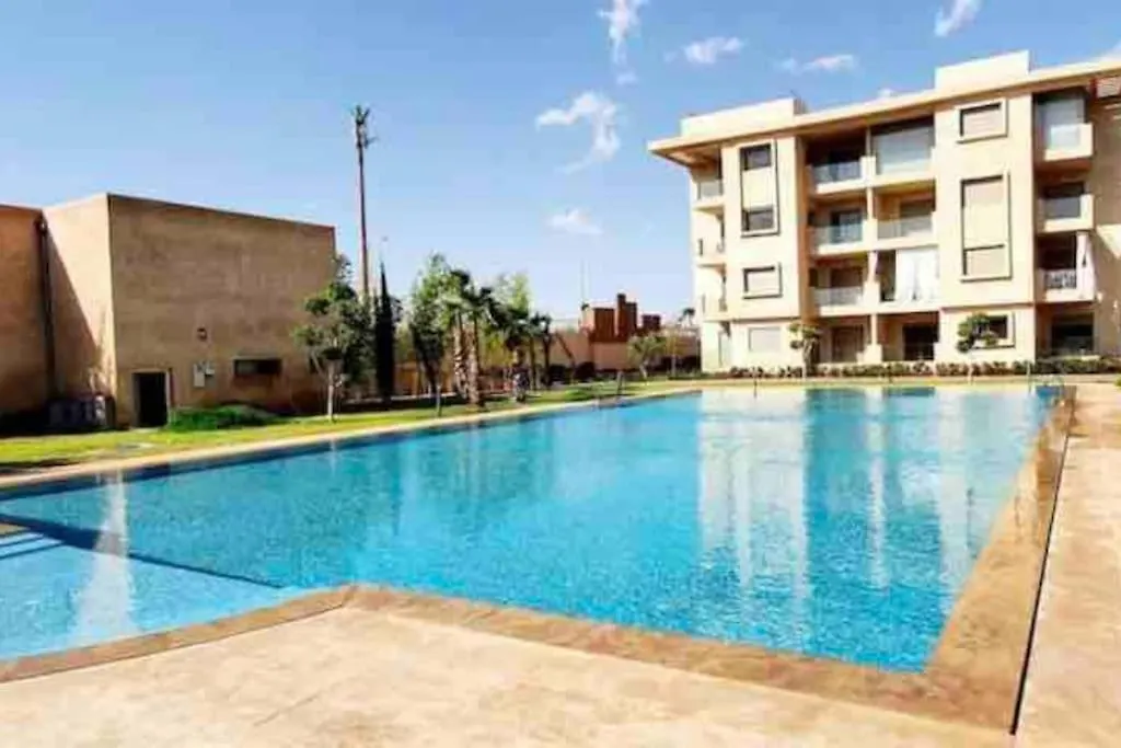 Spacieux Appart Tout Confort Avec Piscine Et Jardin Apartment Marrakesh